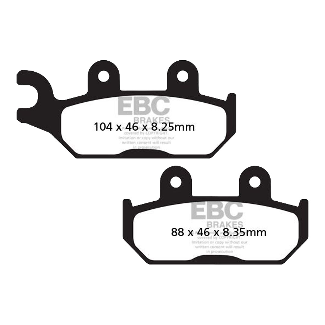 EBC FA645TT karbonsko-keramične kočione pločice