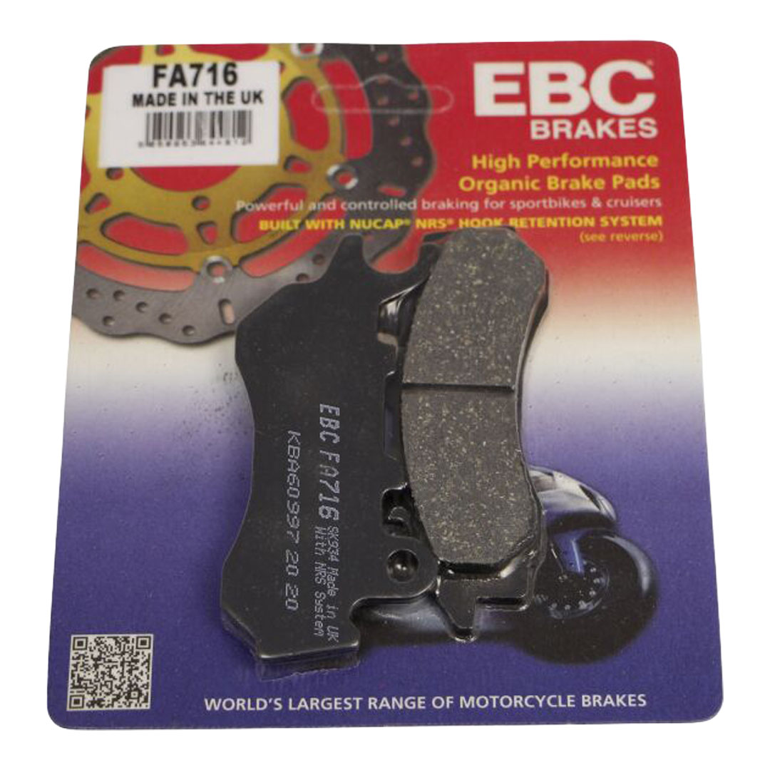 EBC FA716 organske kočione pločice