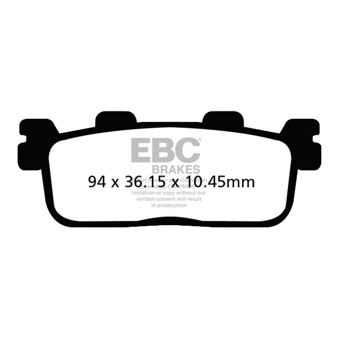 EBC SFAC607 karbonsko-keramične kočione pločice za skuter