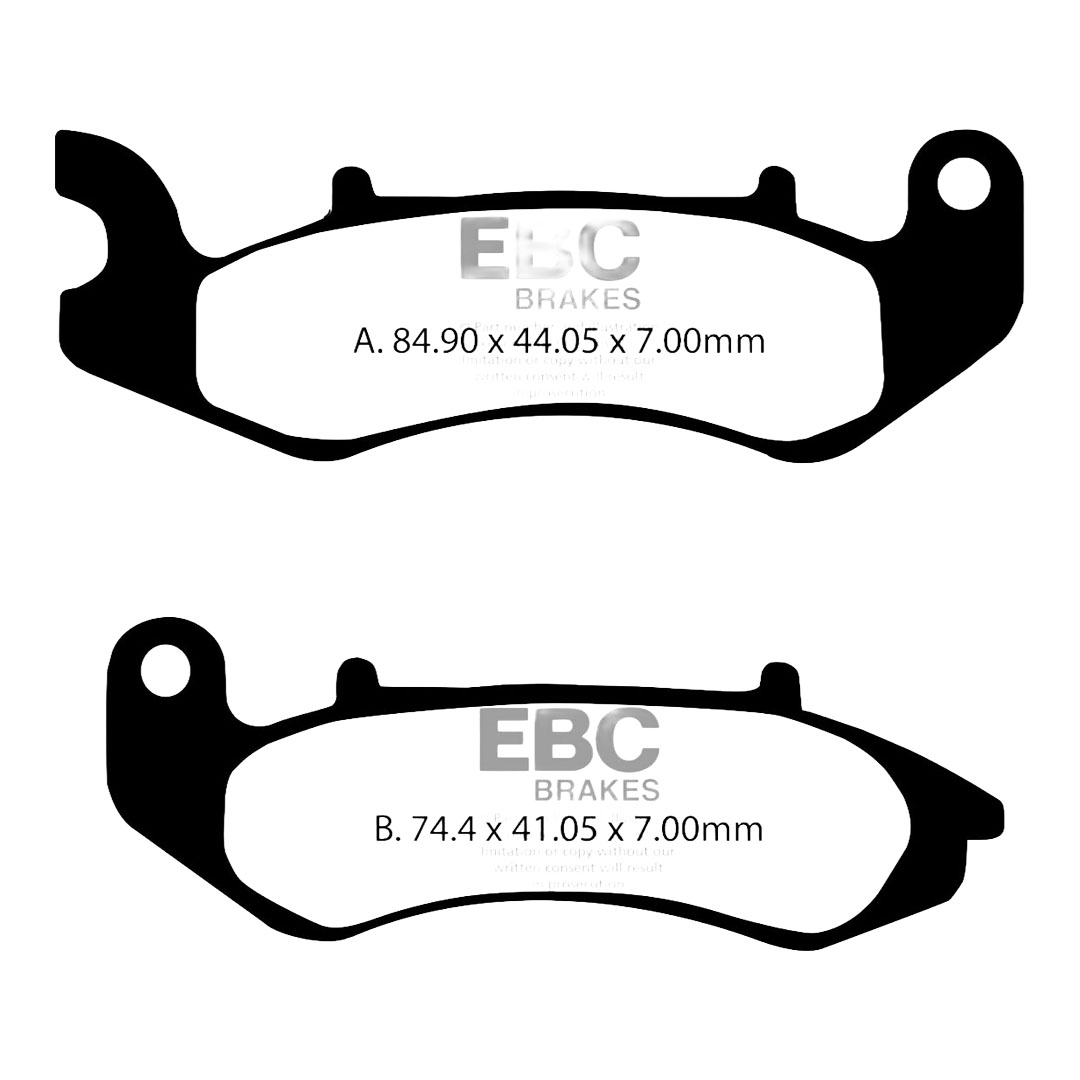 EBC SFA707 organske kočione pločice za skuter