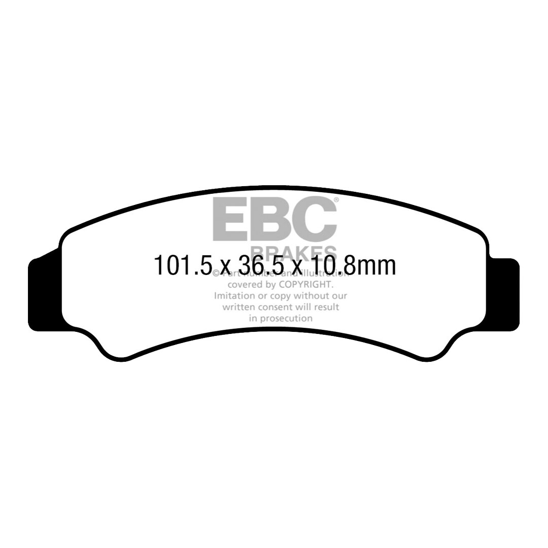 EBC FA726TT karbonsko-keramične kočione pločice