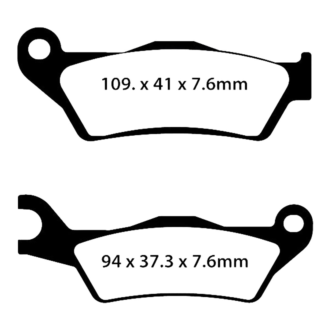 EBC SFA732 organske kočione pločice