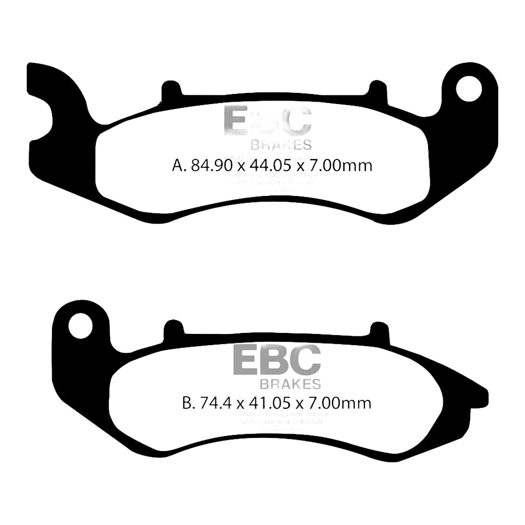 EBC FA707 organske kočione pločice