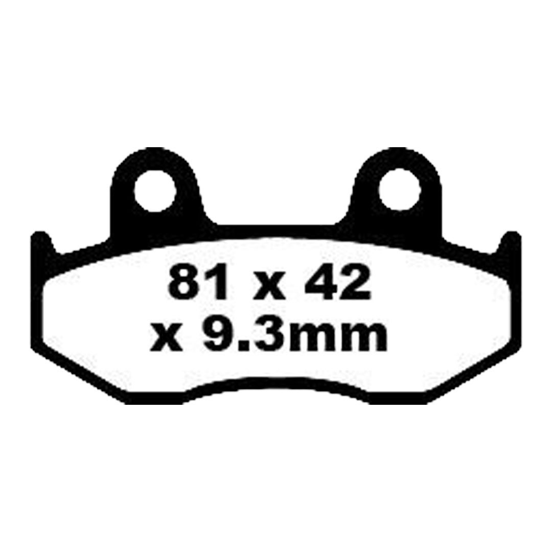 EBC SFA323HH sintrane kočione pločice