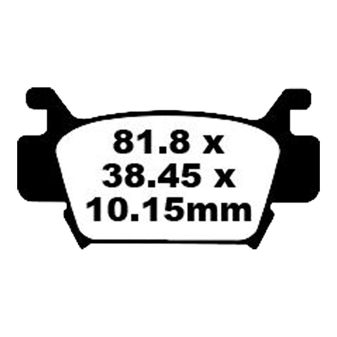 EBC FA410TT karbonsko-keramične kočione pločice
