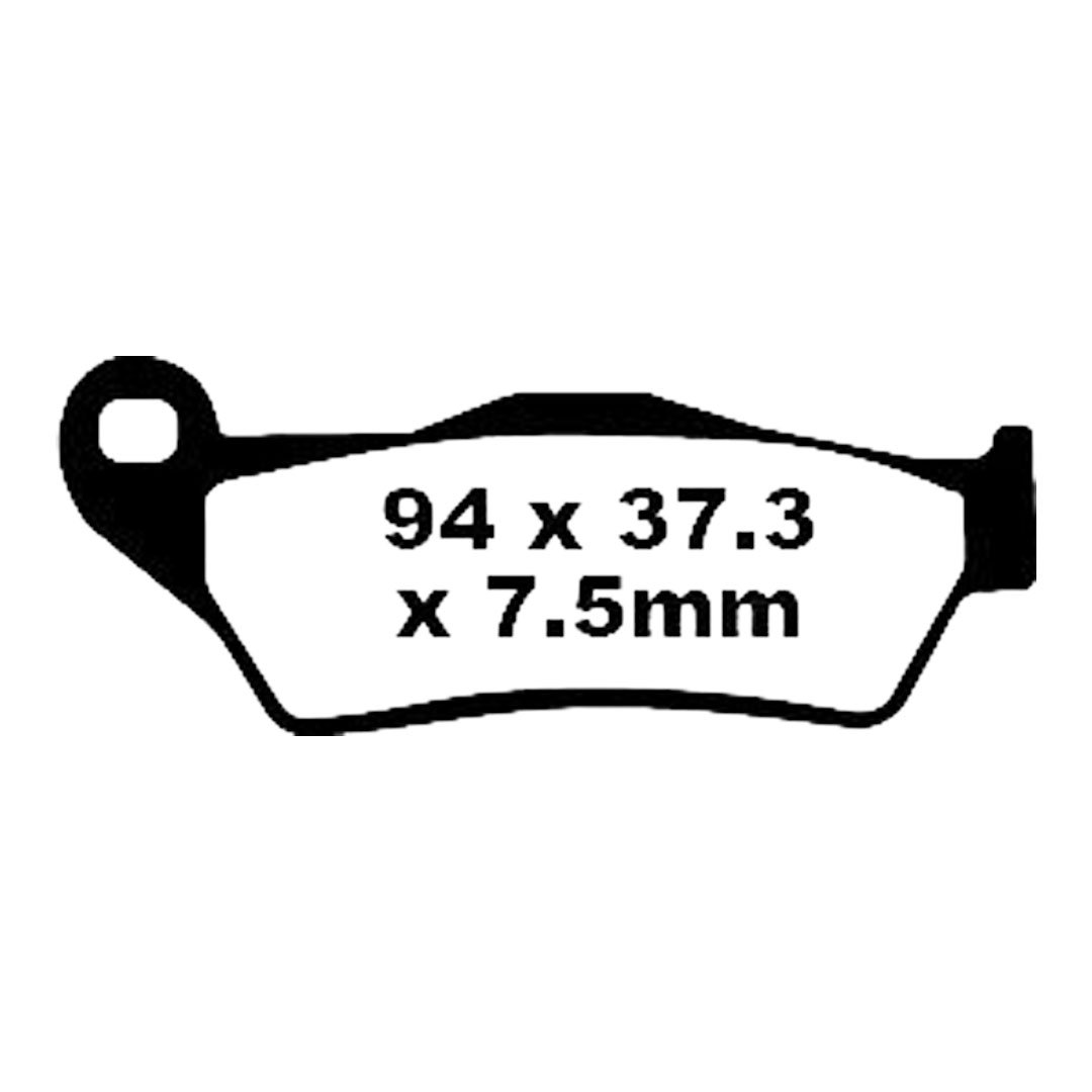 EBC SFA181HH sinterirane kočione pločice