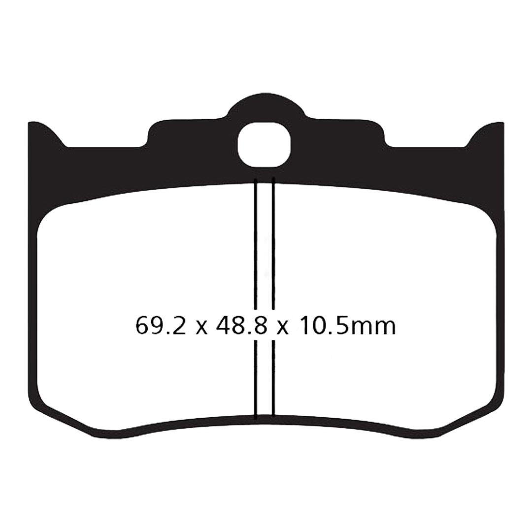 EBC FA216/2HH sintrane kočione pločice