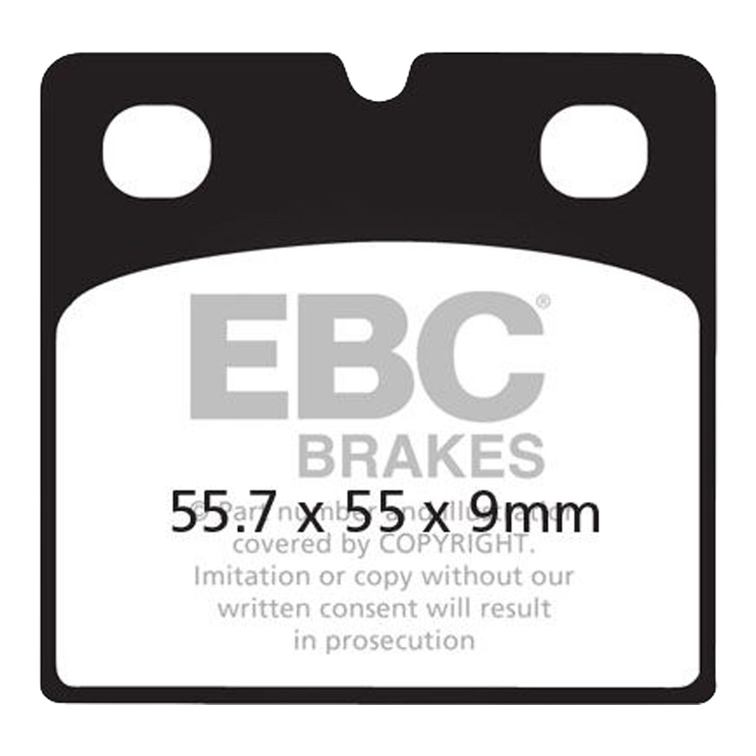 EBC FA018V polusinterirane kočione pločice