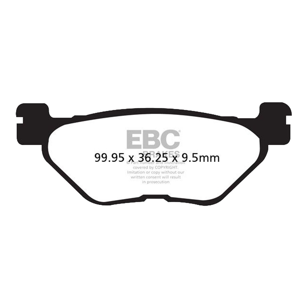 EBC FA319/2V polusinterirane kočione pločice