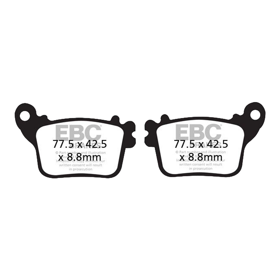 EBC FA436V polusinterirane kočione pločice