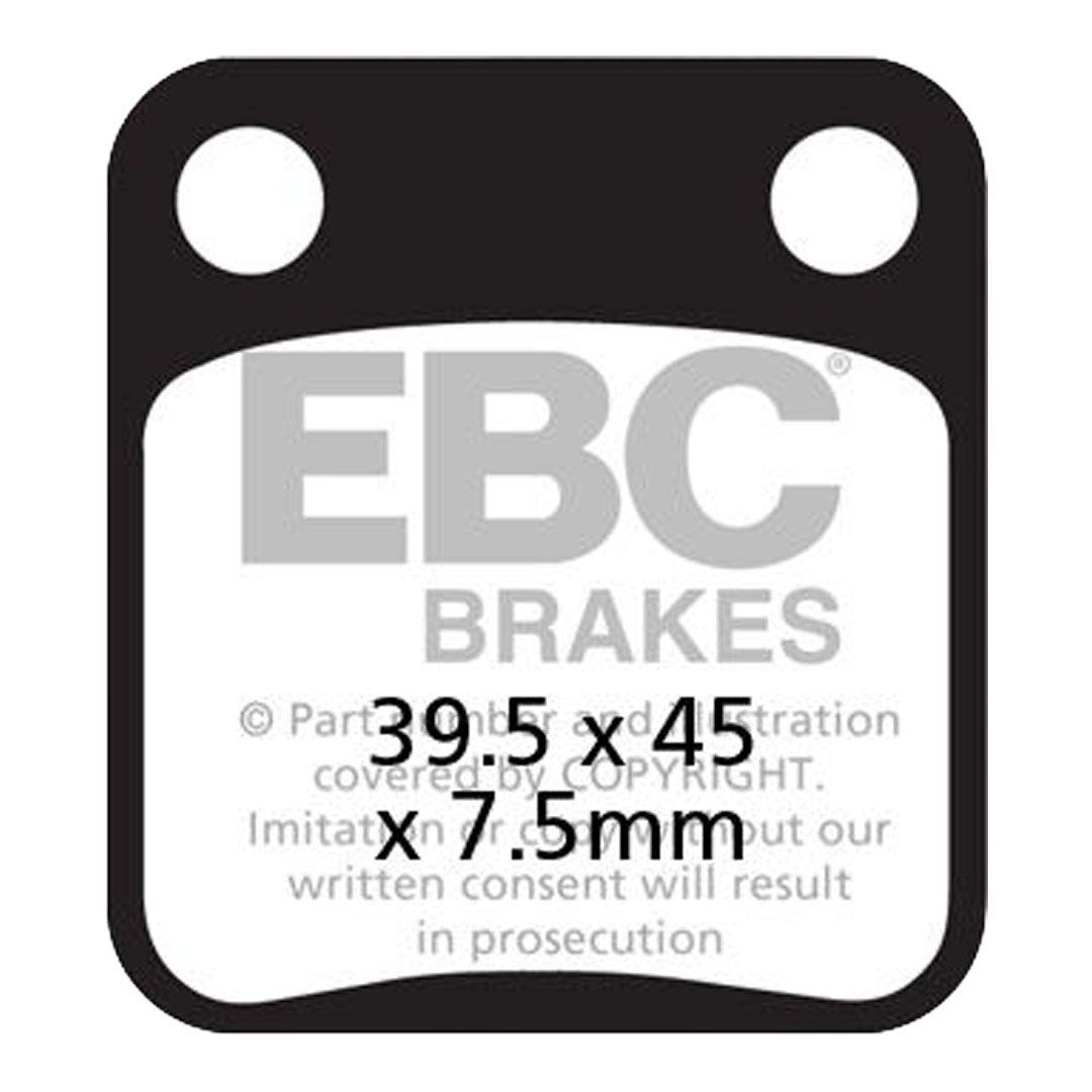 EBC SFA054HH sintrane kočione pločice za skuter