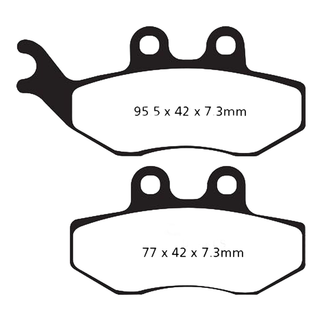 EBC SFA194HH sintrane kočione pločice za skuter