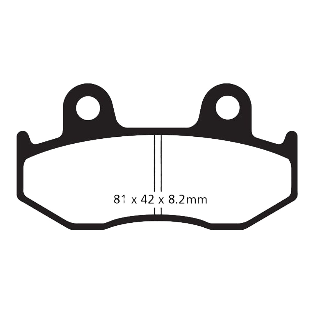 EBC SFA323/3HH sintrane kočione pločice za skuter