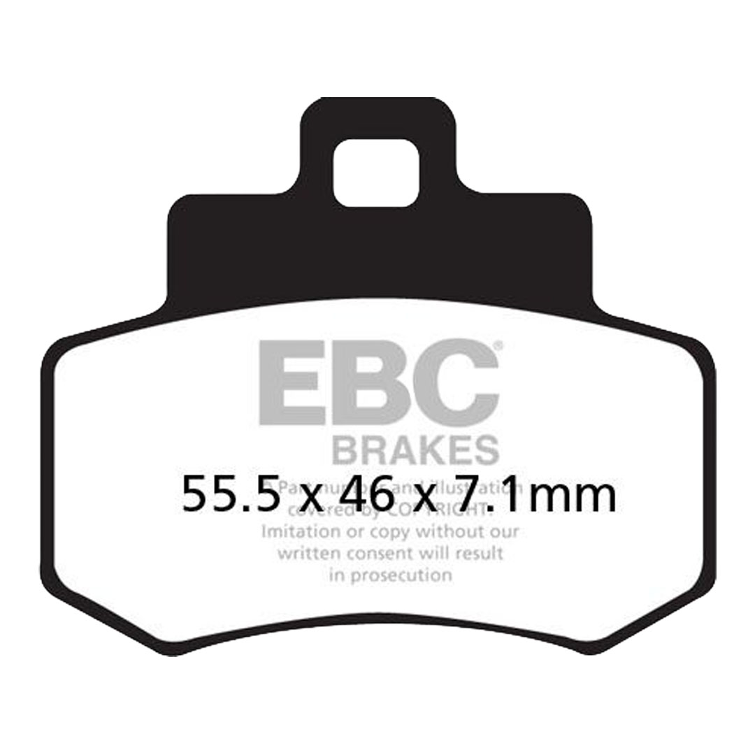 EBC SFA356HH sintrane kočione pločice za skuter