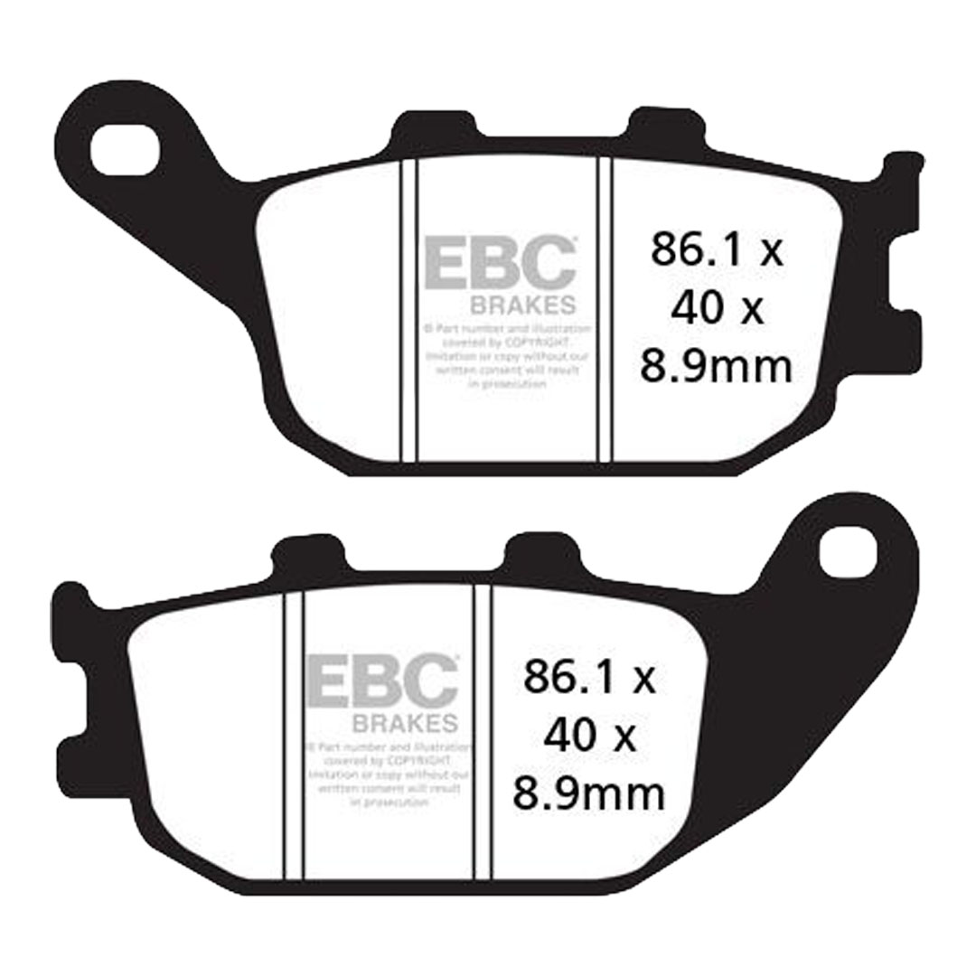 EBC SFA358HH sintrane kočione pločice za skuter