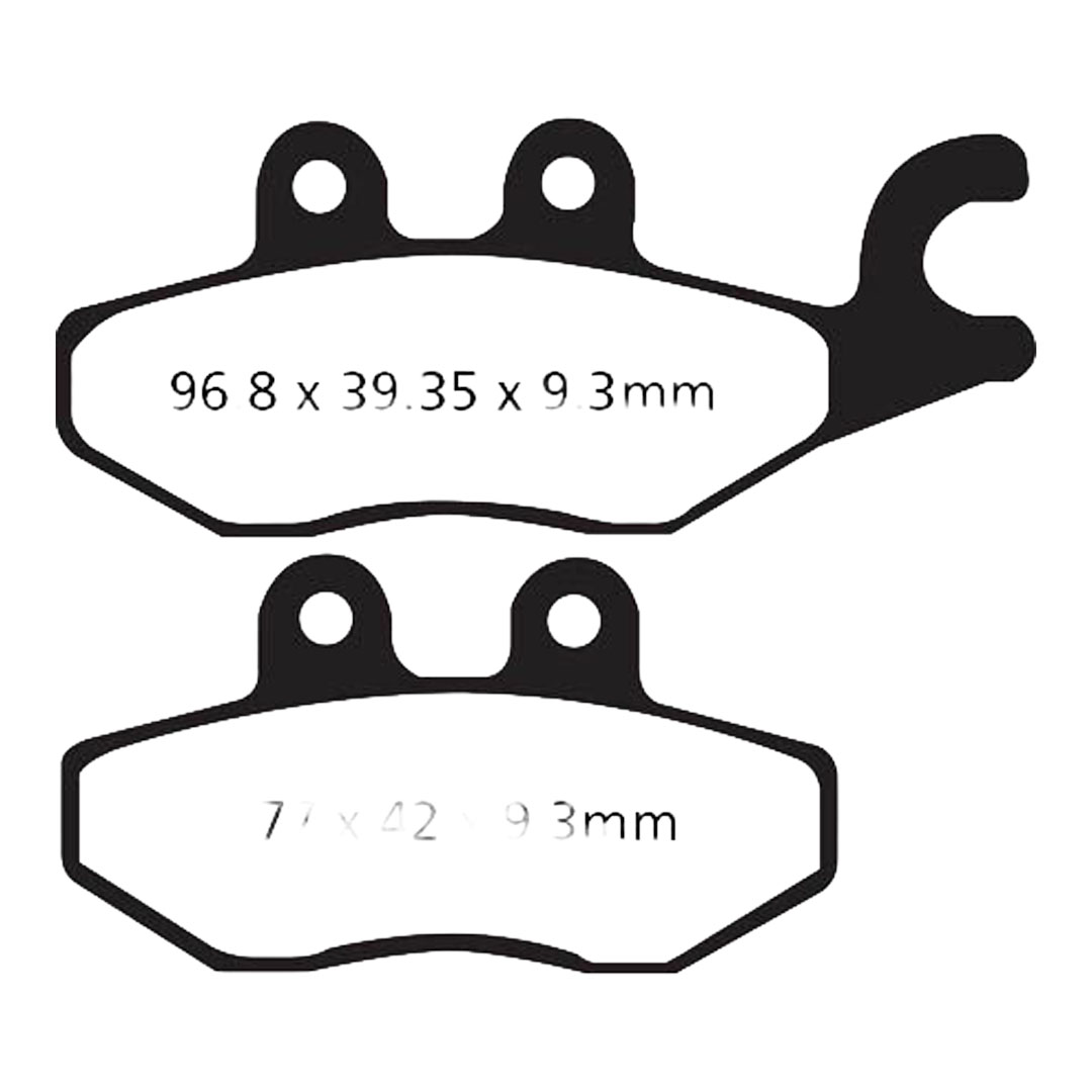 EBC SFA418HH sintrane kočione pločice za skuter
