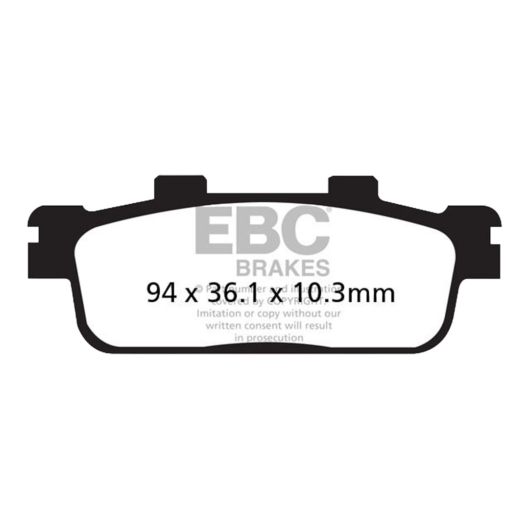 EBC SFA427HH sintrane kočione pločice za skuter