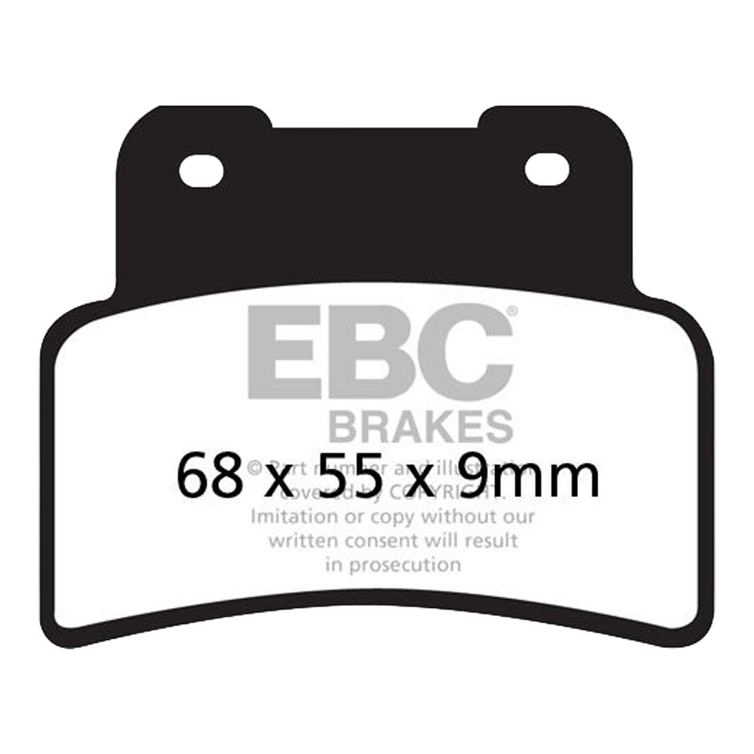 EBC SFA432HH sintrane kočione pločice za skuter