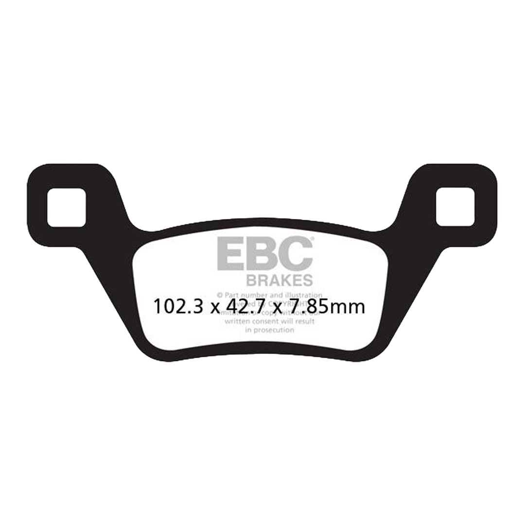 EBC FA600R sintrane kočione pločice