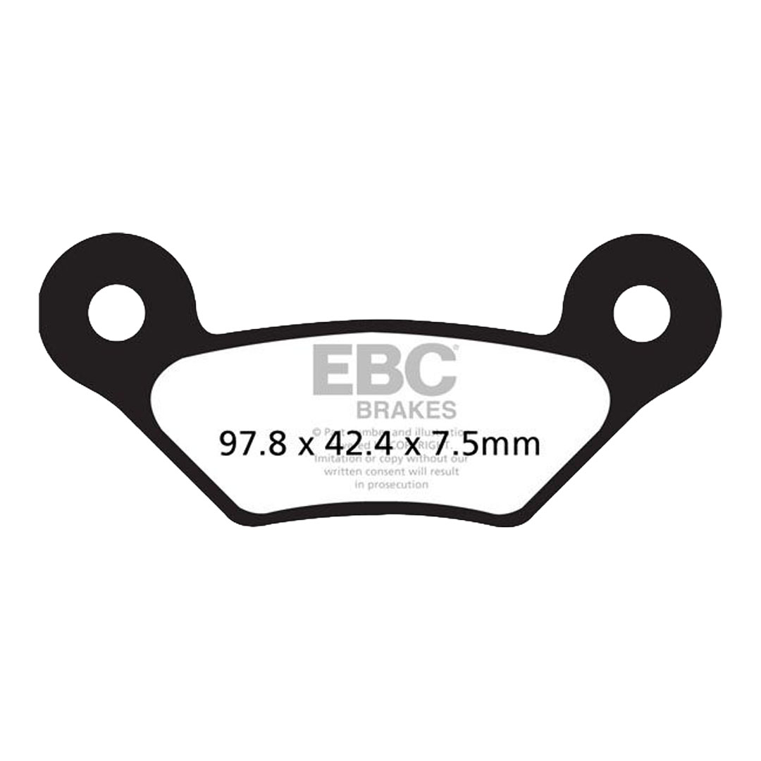 EBC FA609R sintrane kočione pločice