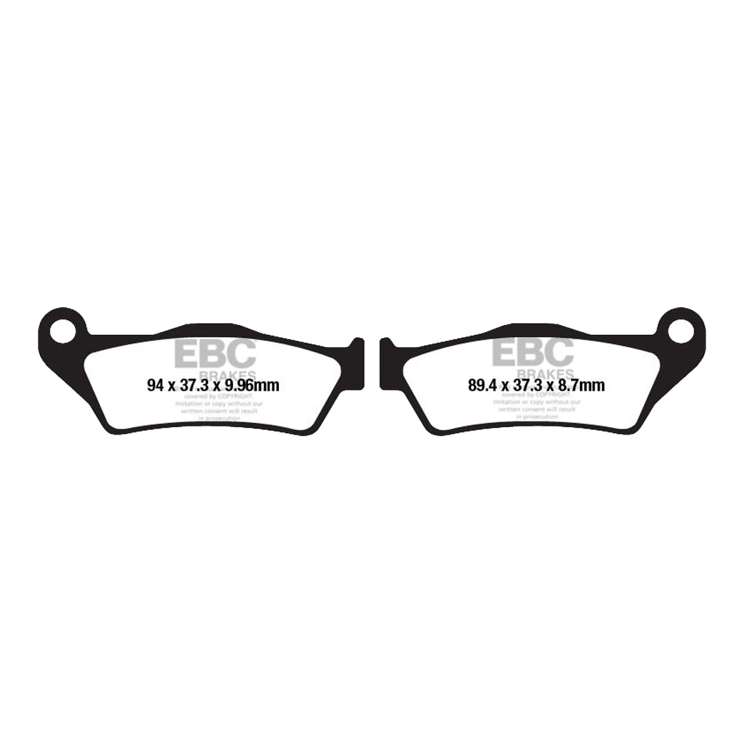 EBC FA671V polusintrane kočione pločice