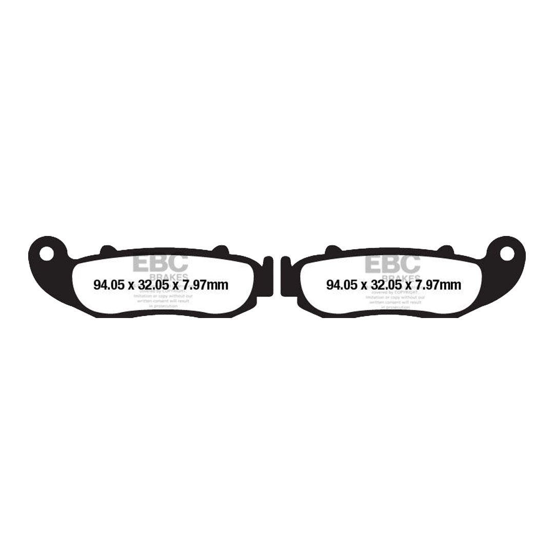 EBC FA664R sinter metal kočione pločice