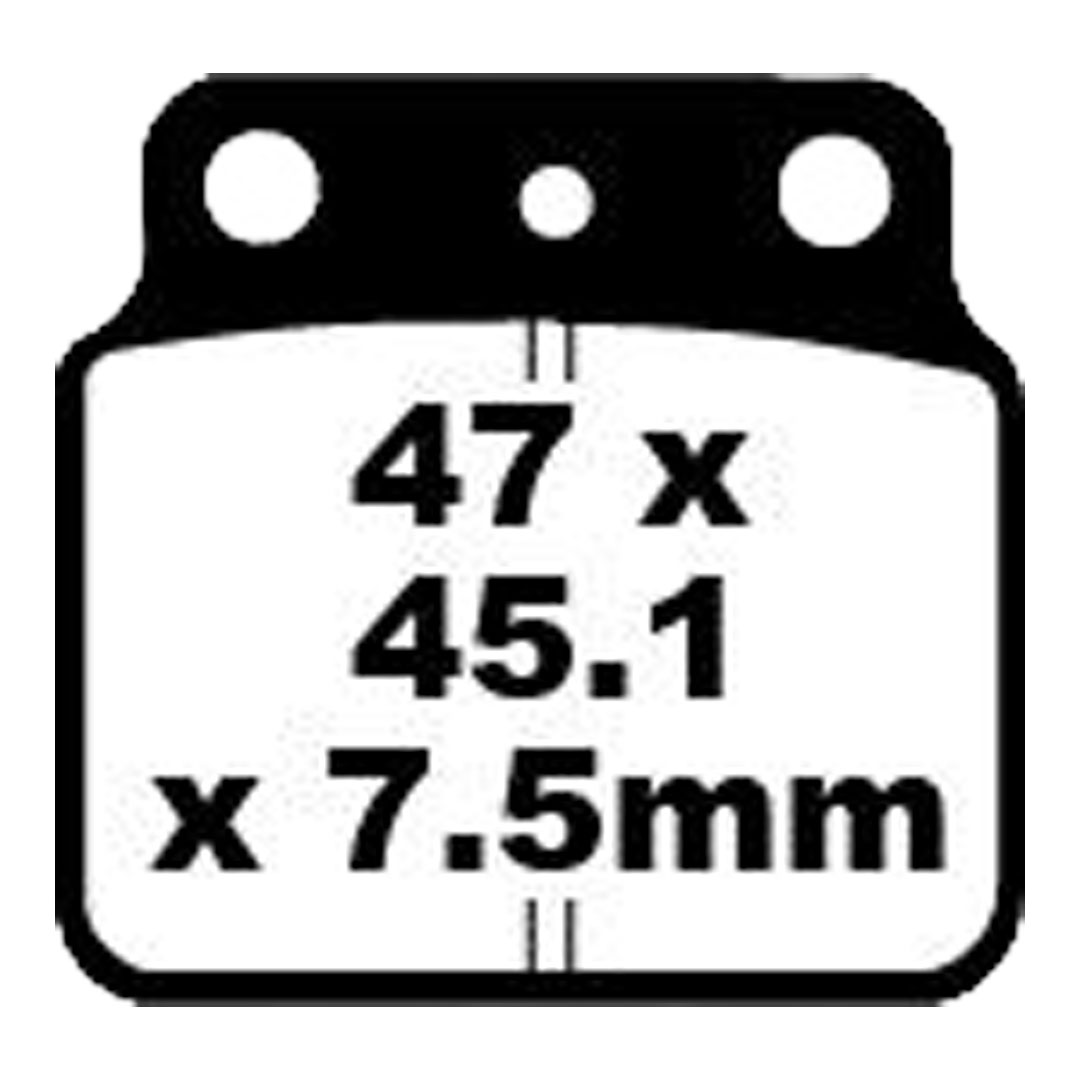 EBC FA137TT karbonsko-keramične kočione pločice
