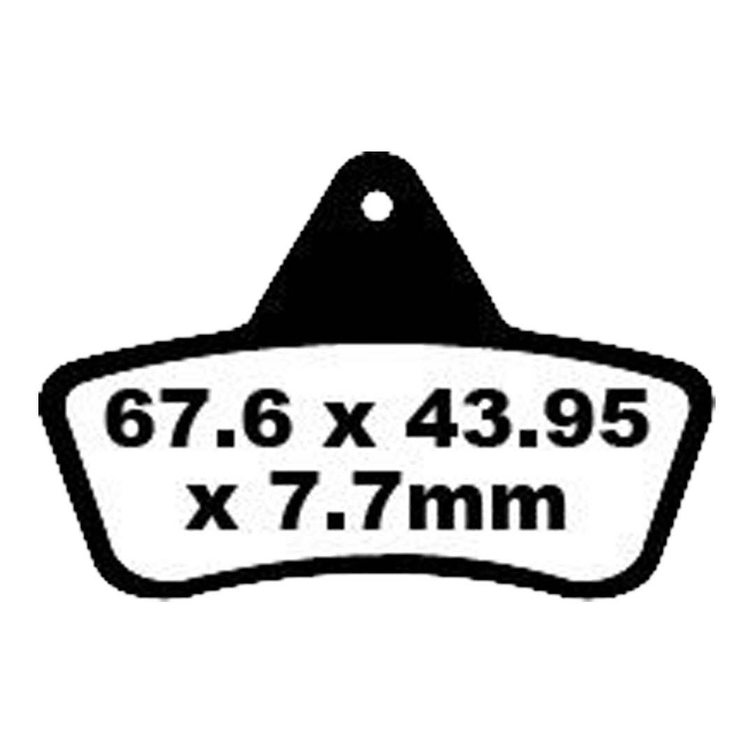 EBC FA271TT karbonsko-keramične kočione pločice