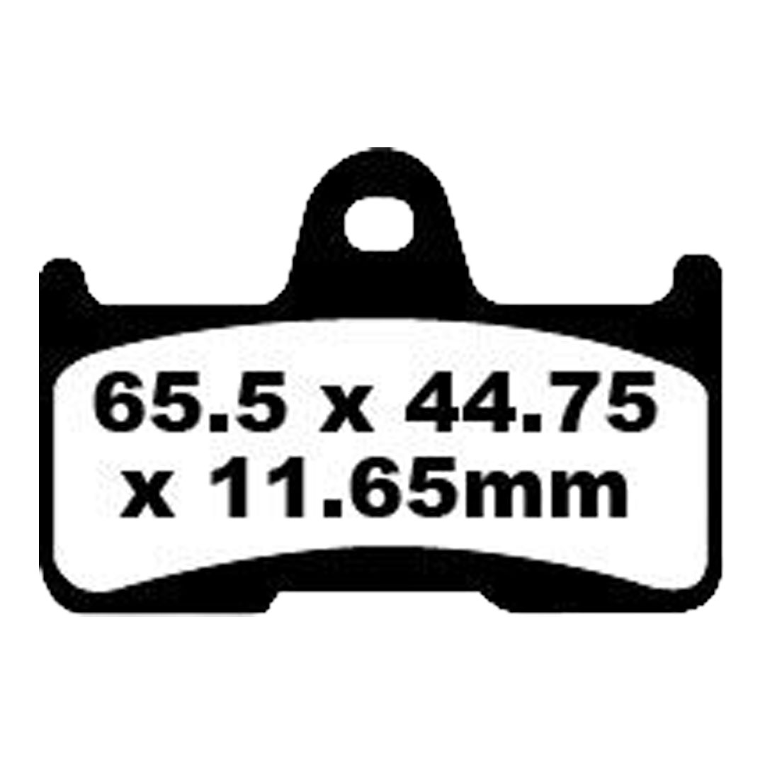 EBC FA344TT karbonske zavorne ploščice