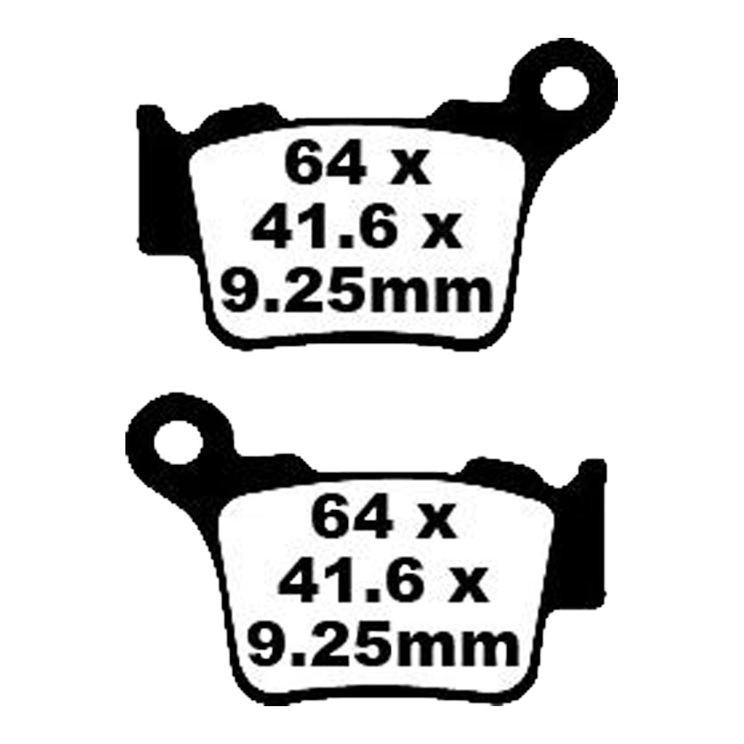 EBC FA368TT karbonske zavorne ploščice