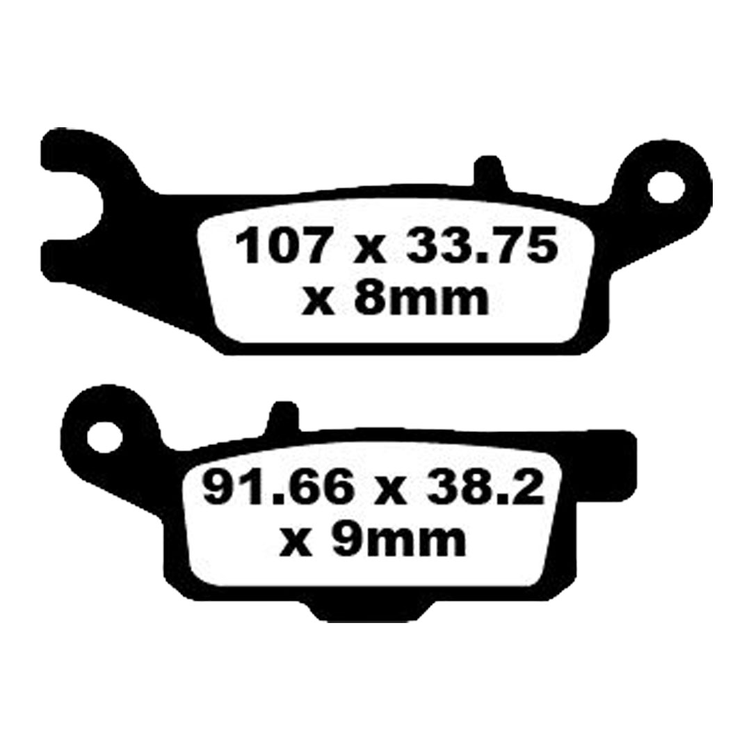 EBC FA446TT karbonsko-keramične kočione pločice
