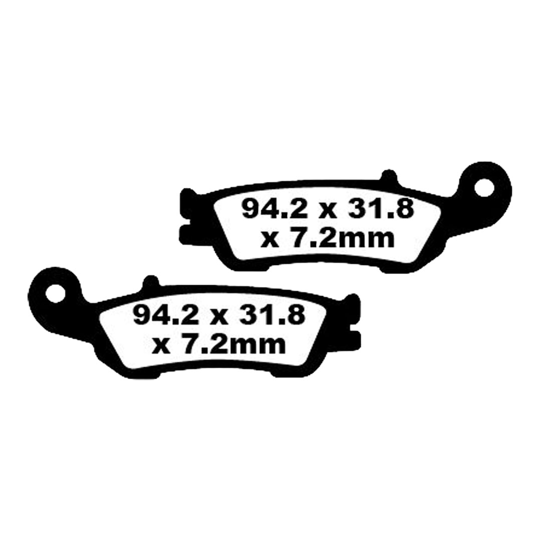 EBC FA450TT karbonsko-keramične kočione pločice