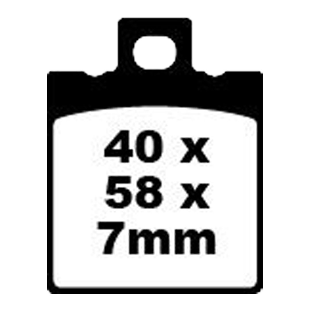 EBC SFA047 organske kočione pločice