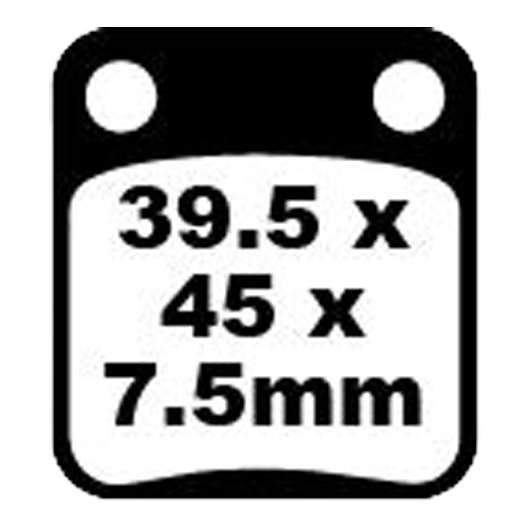 EBC SFA054 organske kočione pločice