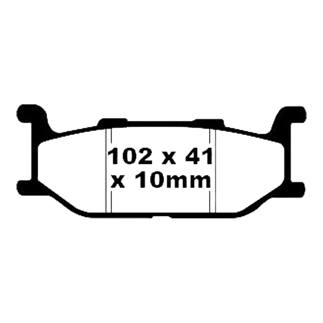 EBC SFA179 organske kočione pločice