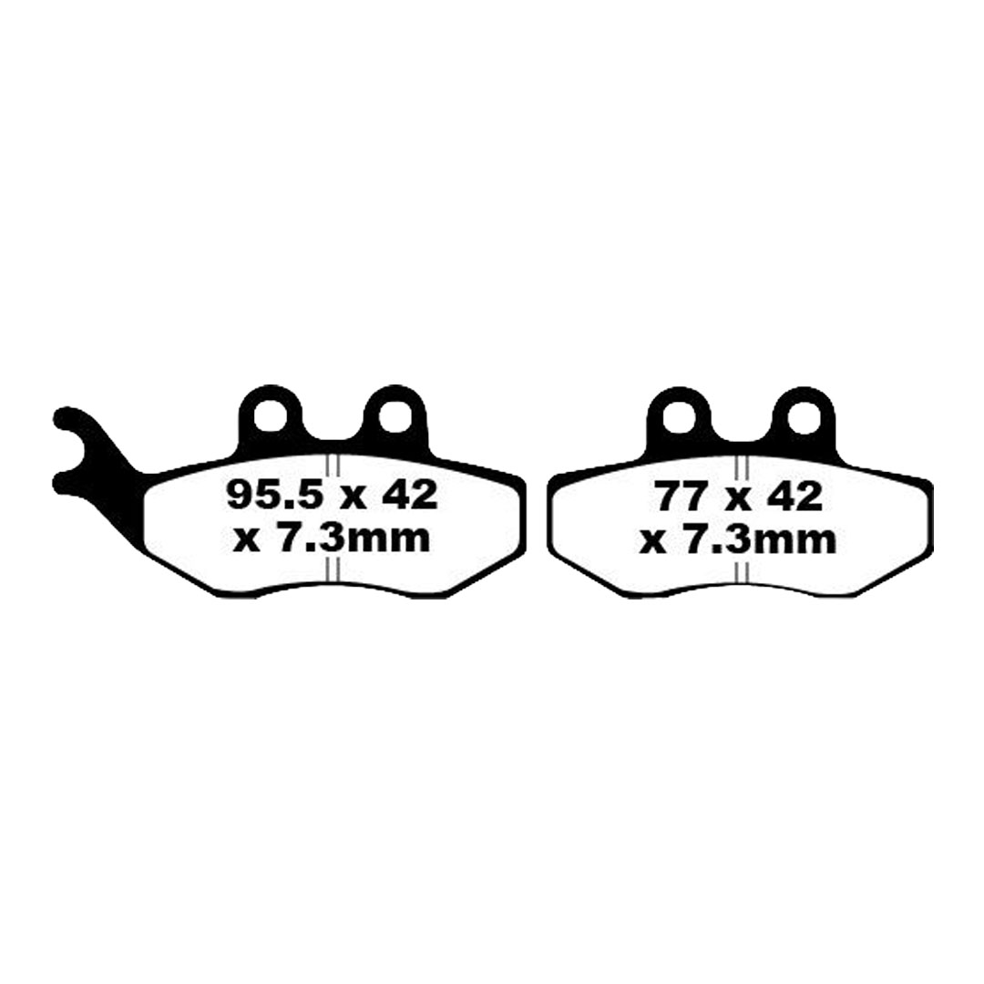 EBC SFA194 organske kočione pločice za skuter