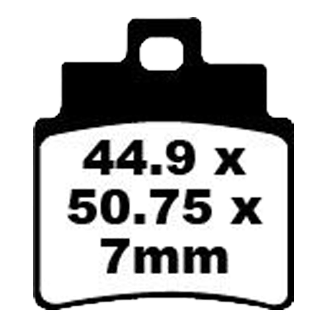 EBC SFA355-4 organske kočione pločice