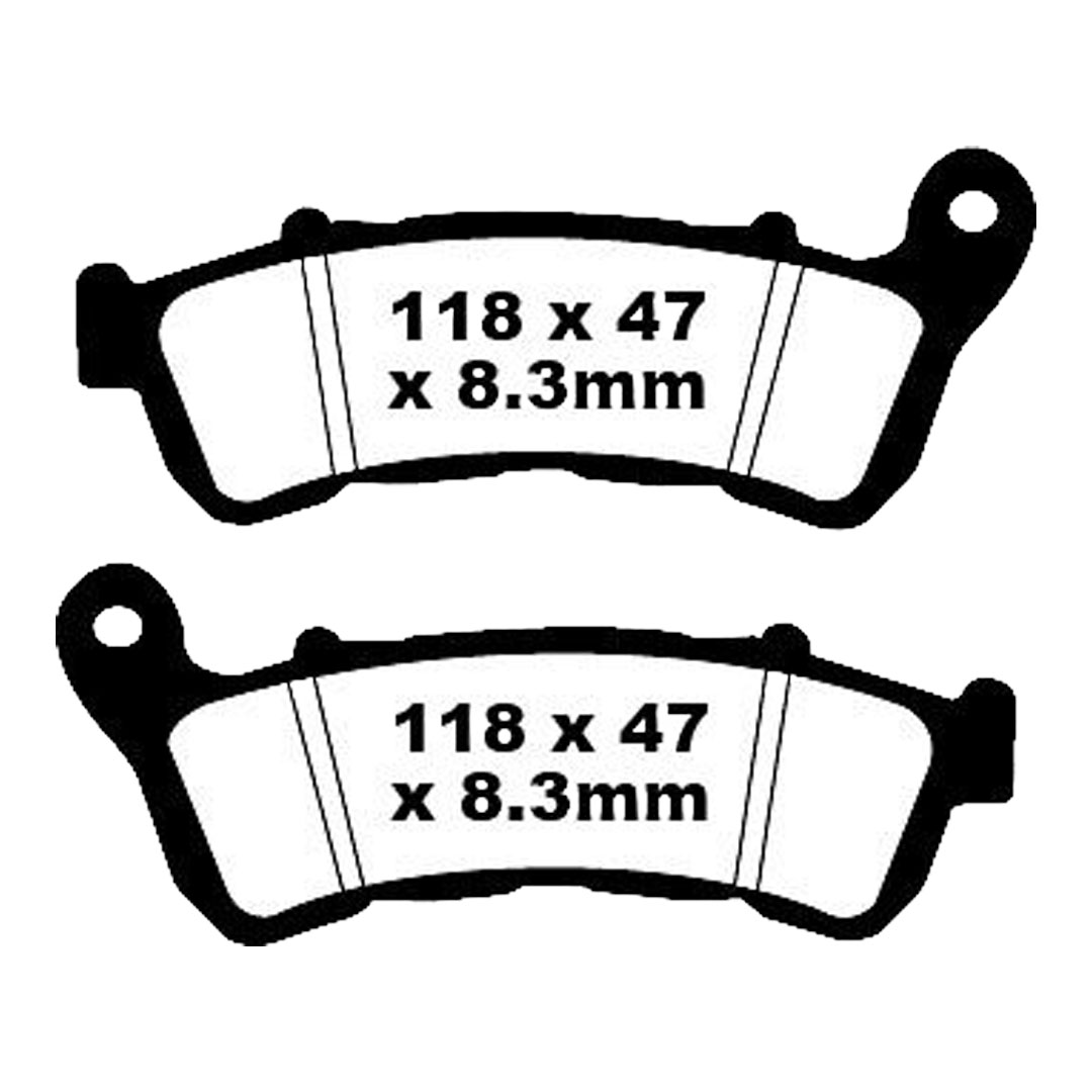 EBC SFA388 organske kočione pločice za skuter