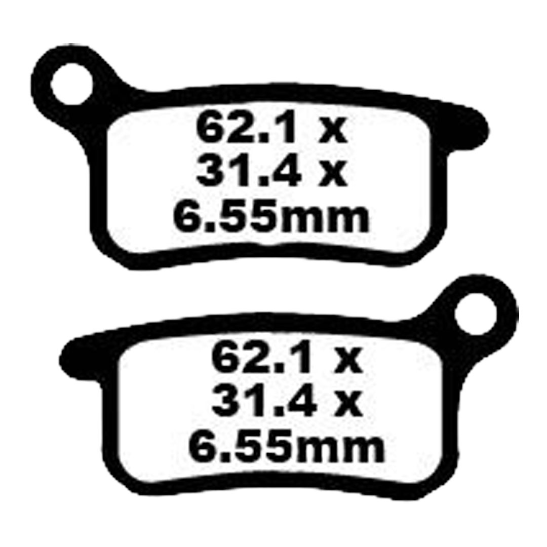 EBC FA357TT karbonsko-keramične kočione pločice