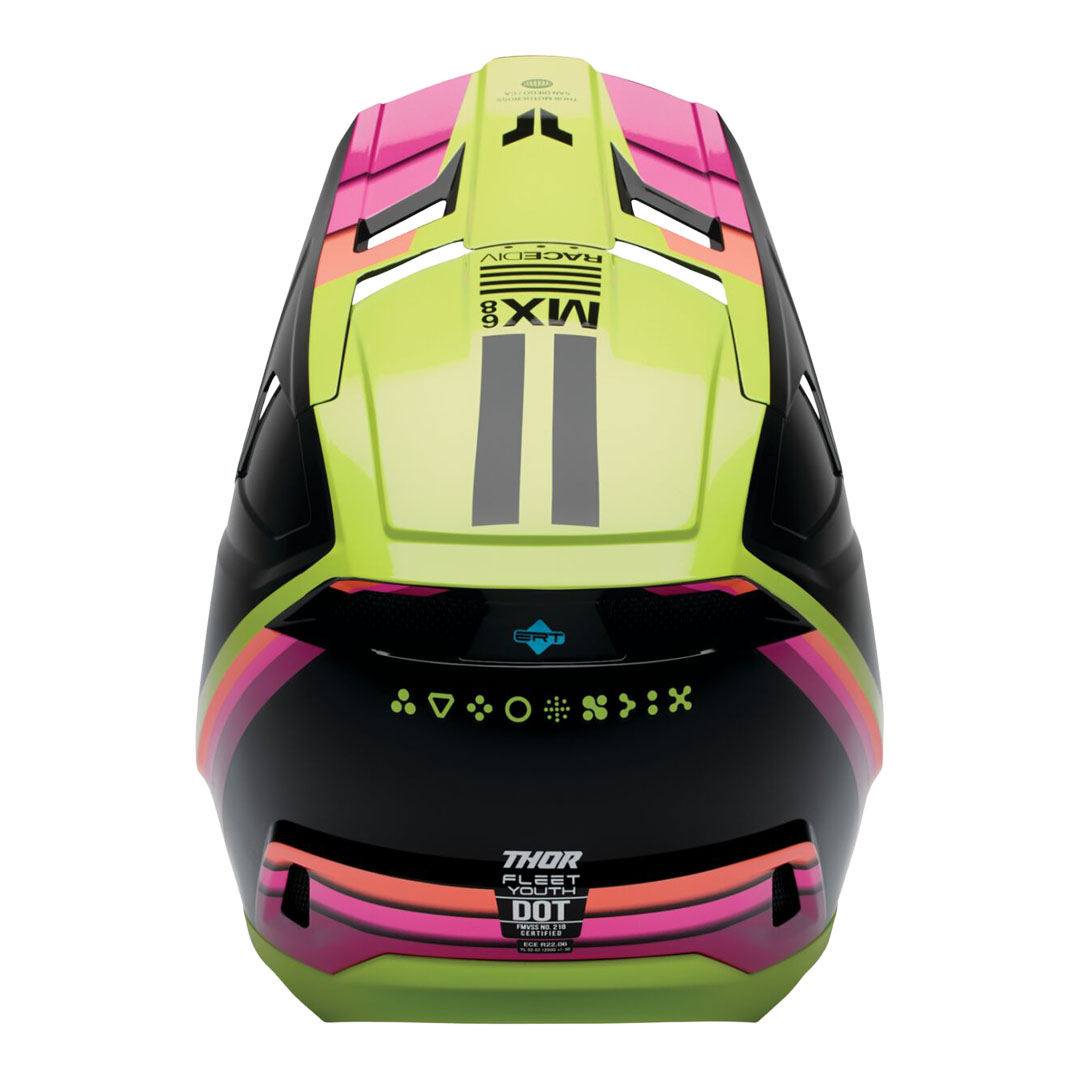 Thor Fleet Defy otroška kros čelada