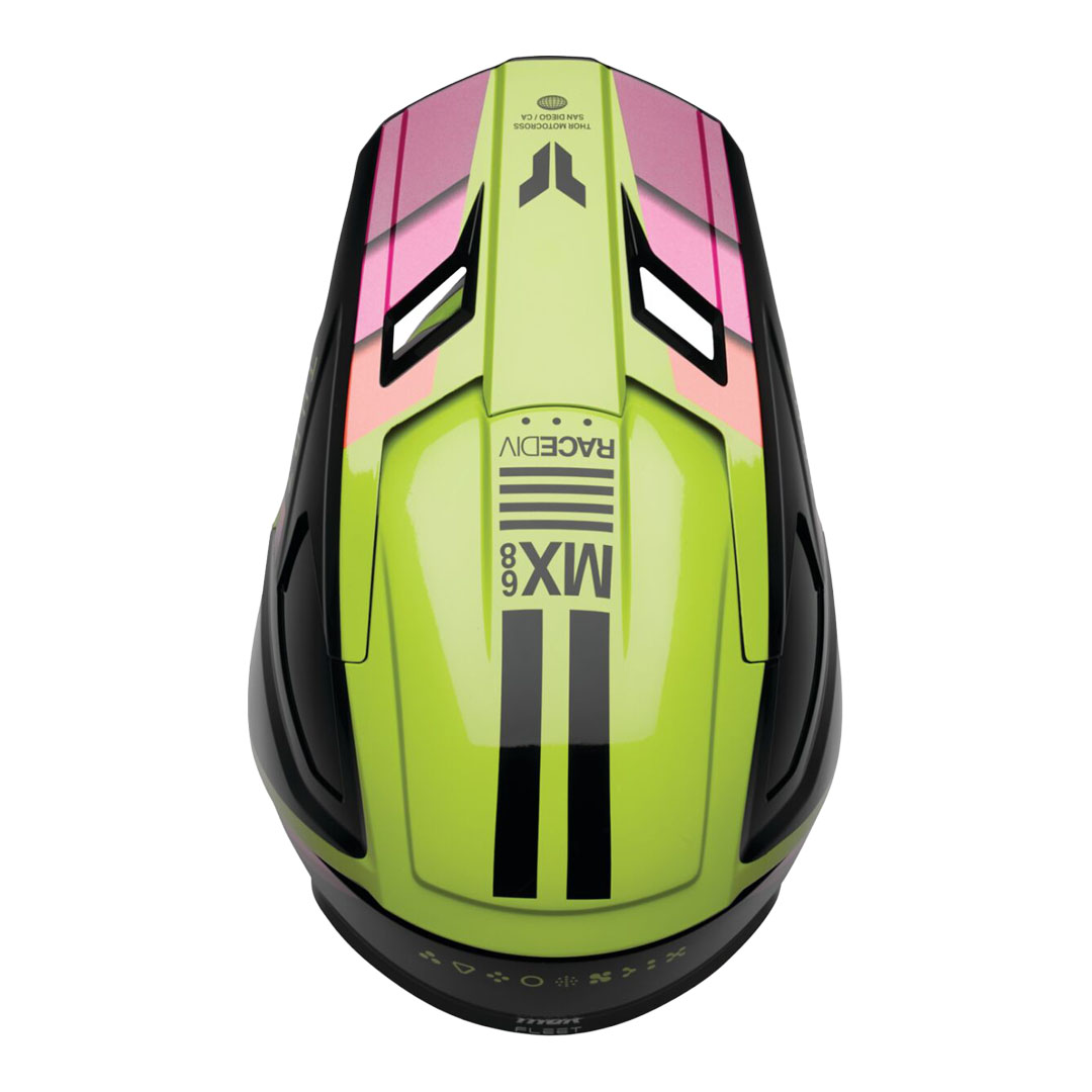 Thor Fleet Defy otroška kros čelada