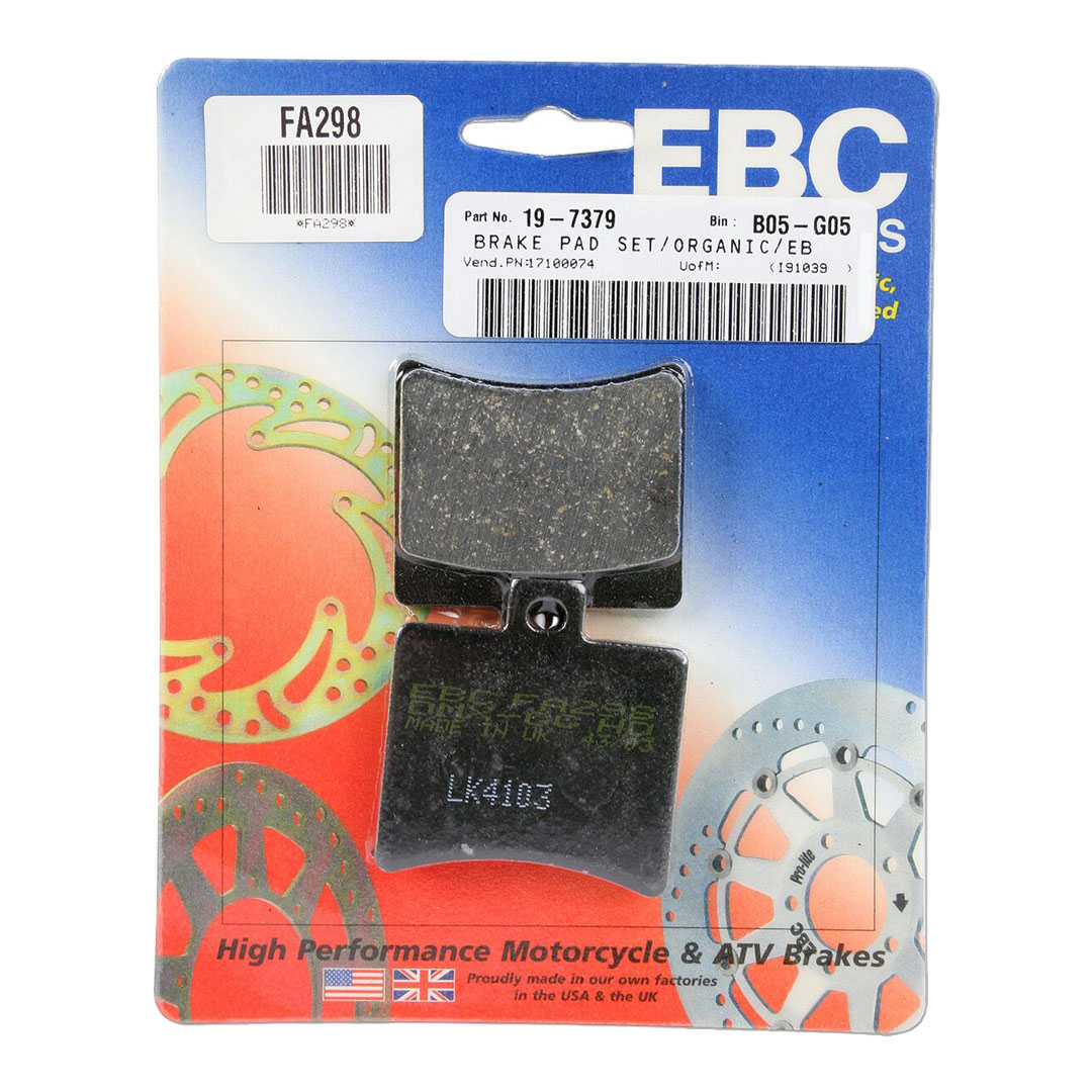 EBC FA298 organske kočione pločice
