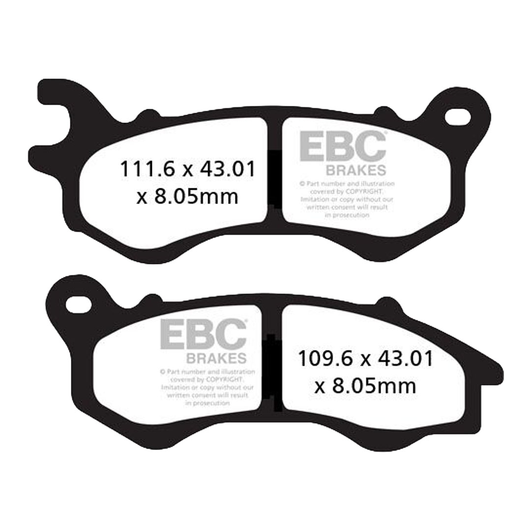 EBC SFA603 organske kočione pločice za skuter