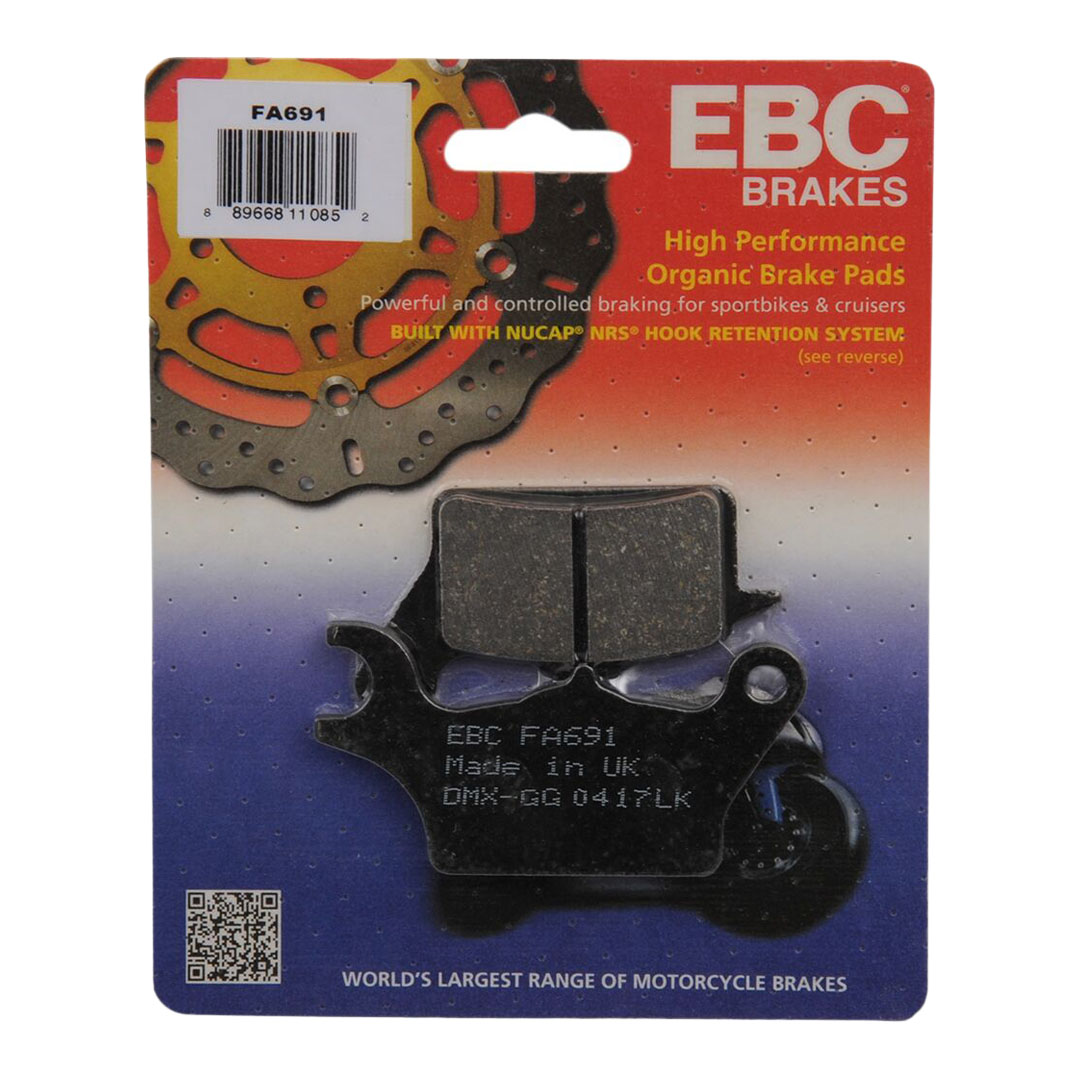 EBC FA691 organske kočione pločice