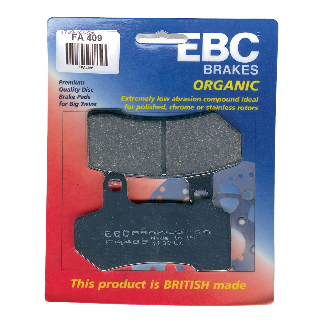 EBC FA409 organske kočione pločice
