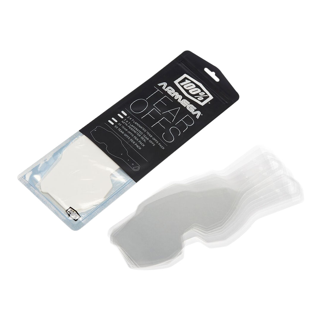 100% Armega tear-off folije za kros naočale