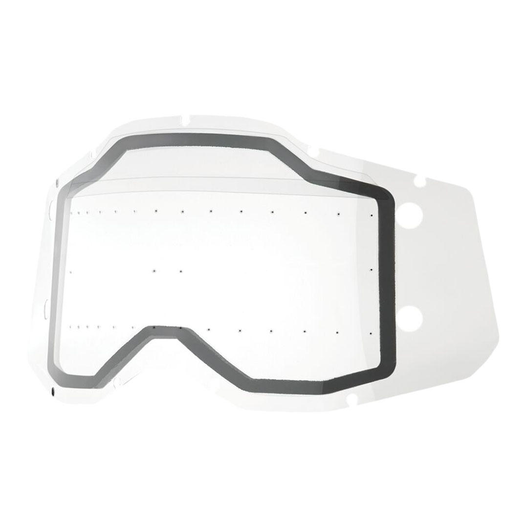 100% Accuri 2 / Racecraft 2 / Strata 2 Forecast dvostruka zamjenska leća za kros naočale