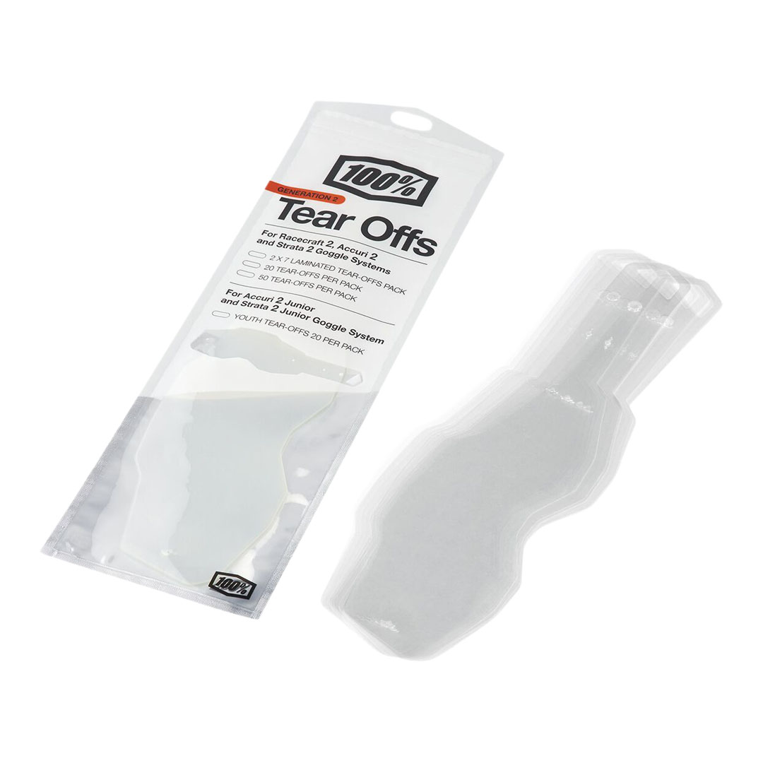 100% Accuri 2 Strata 2 dječje zaštitne folije za kros naočale