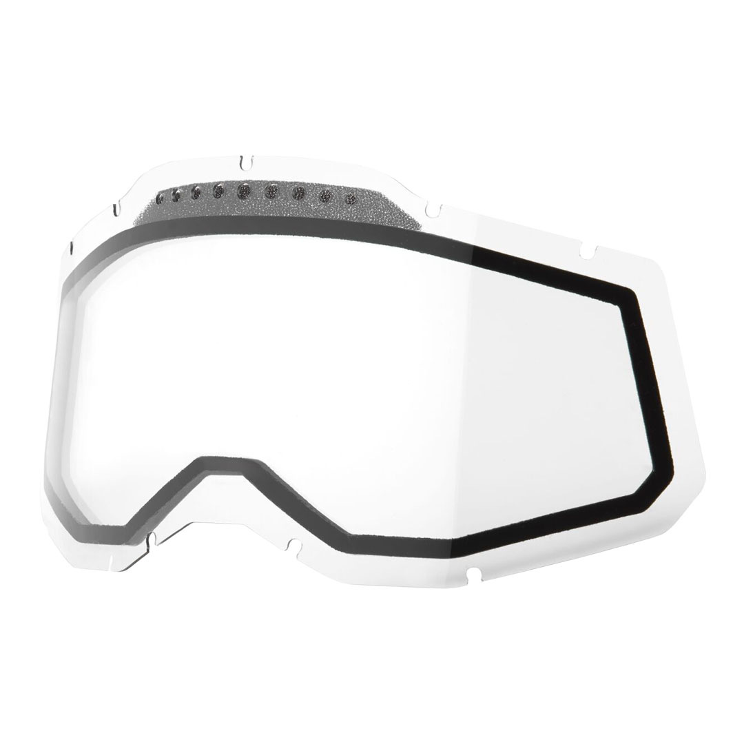 100% Accuri 2 Racecraft 2 Strata 2 dupla ventilirana leća za kros naočale