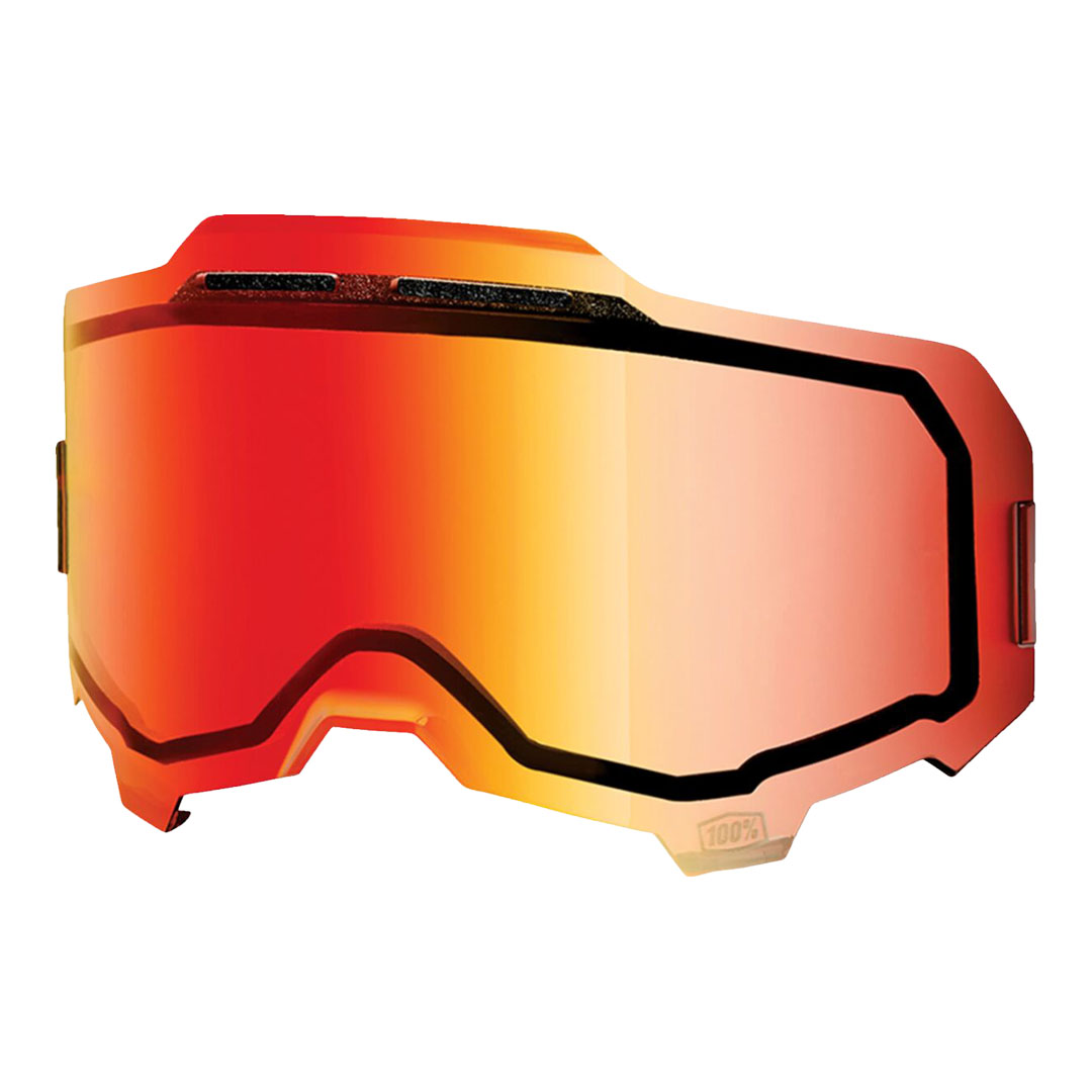 100% Armega dupla ventilirana injektirana leća za kros naočale